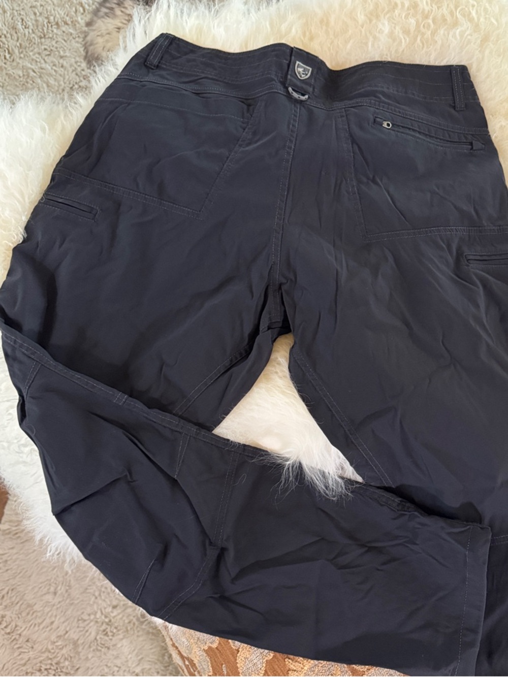 Kuhl Men's Black Cargo Pants 38 x 32